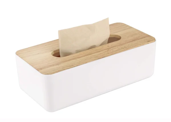 Premium Wooden Tissue Box